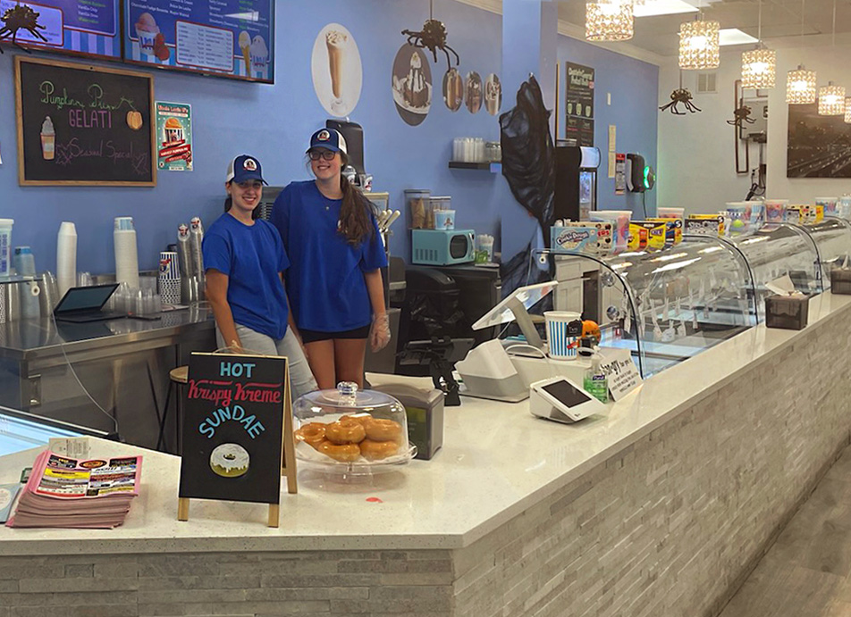 Inside Uncle Louie G Store